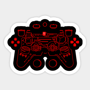 Red Gaming Tool🎮 Sticker